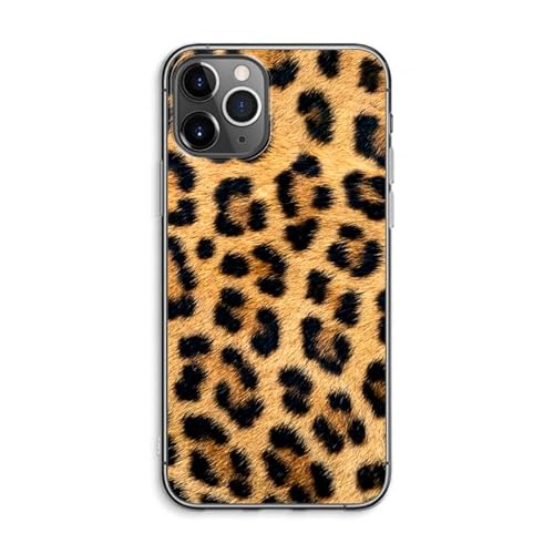 Case Company.® - iPhone 11 Pro Max Handyhülle - Leopard - Silikon Handyhülle - Schutz für alle Seiten und Bildschirmrand von Case Company.