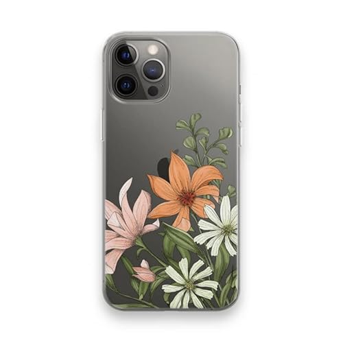 Case Company.® - iPhone 12 Pro Max Handyhülle - Floral Bouquet - Silikon Handyhülle - Schutz für alle Seiten und Bildschirmrand von Case Company.