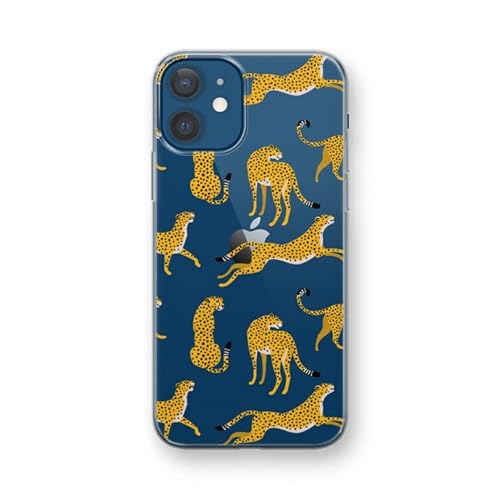 Case Company.® - iPhone 12 mini Handyhülle - Leopard - Silikon Handyhülle - Schutz für alle Seiten und Bildschirmrand von Case Company.