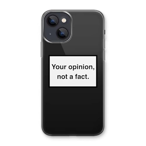 Case Company.® - iPhone 13 Mini Handyhülle - Your Opinion - Silikon Handyhülle - Schutz für alle Seiten und Bildschirmrand von Case Company.