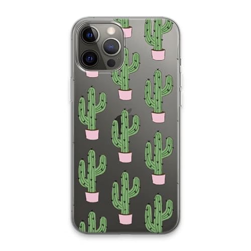 Case Company.® - iPhone 13 Pro Max Handyhülle - Cactus Lover - Silikon Handyhülle - Schutz für alle Seiten und Bildschirmrand von Case Company.