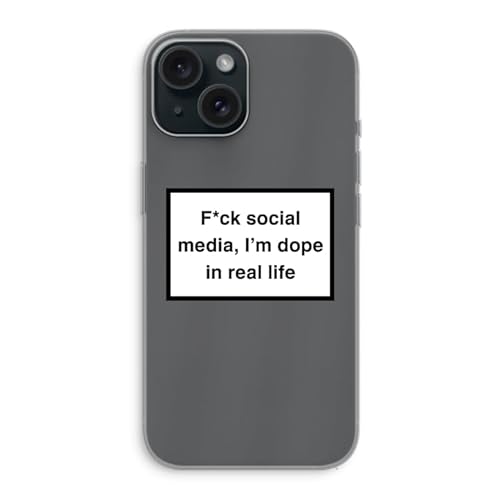 Case Company.® - iPhone 15 Handyhülle - I'm dope - Silikon Handyhülle - Schutz für alle Seiten und Bildschirmrand von Case Company.