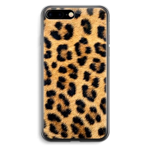 Case Company.® - iPhone 7 Plus Handyhülle - Leopard - Silikon Handyhülle - Schutz für alle Seiten und Bildschirmrand von Case Company.