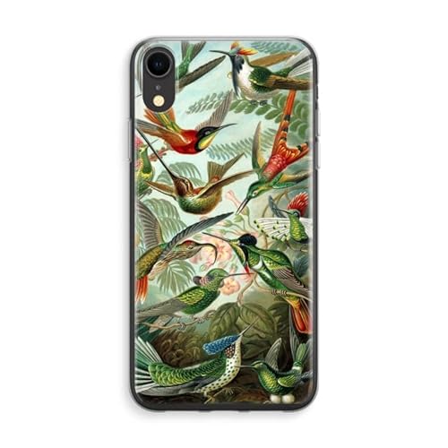 Case Company.® - iPhone XR Handyhülle - Haeckel Trochilidae - Silikon Handyhülle - Schutz für alle Seiten und Bildschirmrand von Case Company.