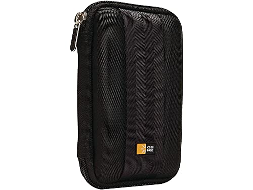 Case Logic QHDC101K Portable Harddrive Case 6,3 cm (2,5 Zoll) für externe Festplatten Schwarz von Case Logic