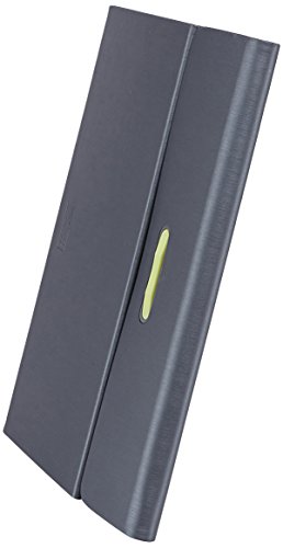 Case Logic Rotating Slim Folio für Samsung Galaxy Tab 4 10.1 Zoll (360° drehbar) Graphite Metallic von Case Logic