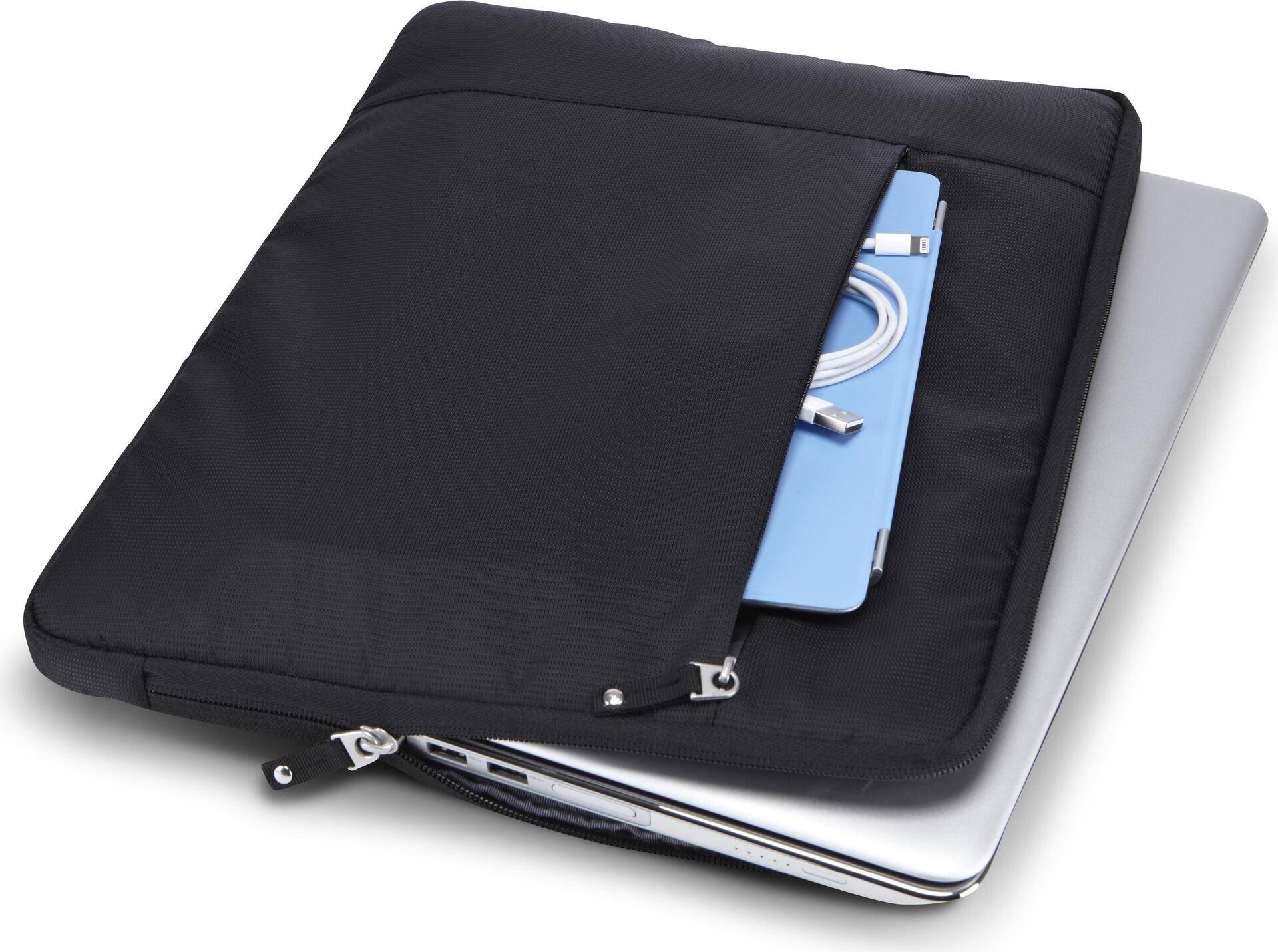 Case Logic Sleeve + Pocket - Notebook-Hülle - 38.1 cm (15) - Schwarz von Case Logic