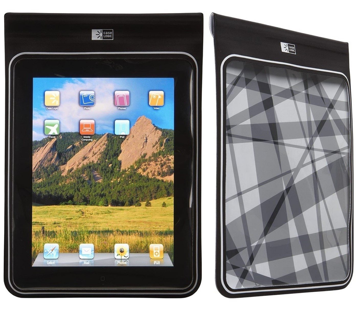 Case Logic Tablet-Hülle Wasser-Dicht Schutz-Hülle Outdoor Tasche Schwarz, Wasserfestes Case, für Tablet PC 9,4-10,5" Zoll Innenmaße beachten!" von Case Logic