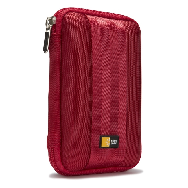 Caselogic Festplattentasche "Portable Harddrive Case" [rot, für externe 2,5 Zoll-Festplatten] von Case Logic