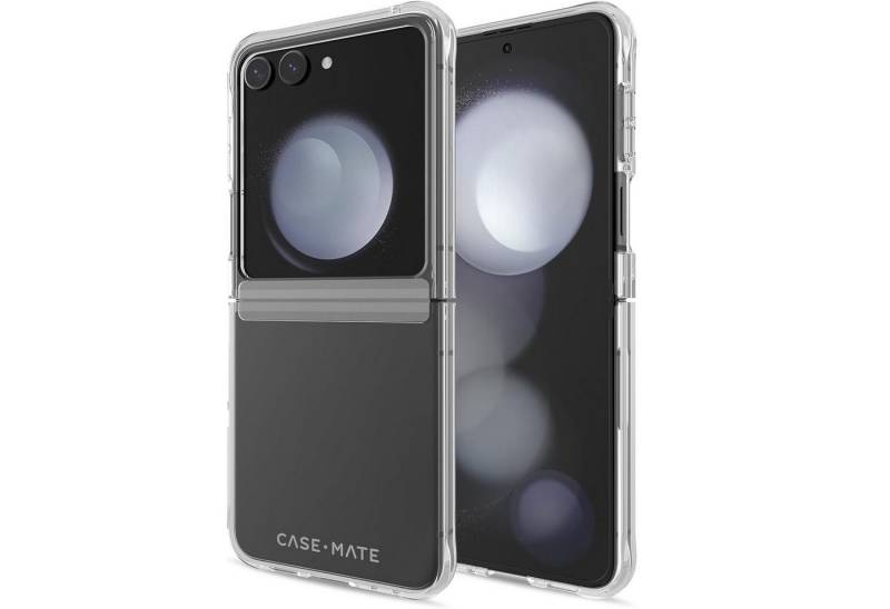 Case-Mate Handyhülle Tough Clear, für Samsung Galaxy Z Flip5, Anti-Kratzer, Fallschutz bis zu 4,5 m von Case-Mate