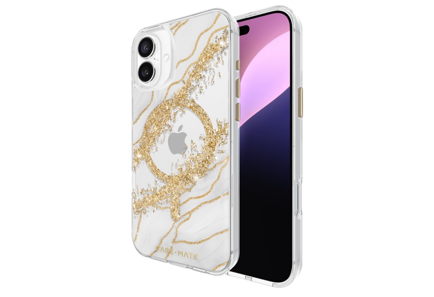 Case-Mate Handyhülle für das Apple iPhone 16 Plus, 3,6 m Fallschutz, Echtes 24 Karat Blattgold Case-Mate Handyhülle für das Apple iPhone 16 Plus, 3,6 m Fallschutz, Echtes 24 Karat Blattgold von Case-Mate