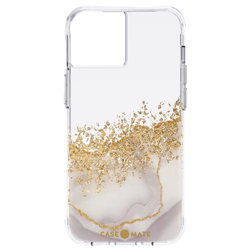 Case-Mate - Karat Marble - Schutzhülle für iPhone 13 - Marmor Design - 10 Fuß Fallschutz - 6,1 Zoll - Karat Marble Case-Mate - Karat Marble - Schutzhülle für iPhone 13 - Marmor Design - 10 Fuß Fallschutz - 6,1 Zoll - Karat Marble von Case-Mate