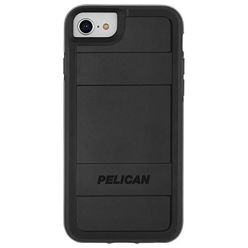 Case-Mate Pelican Schutzhülle für iPhone SE (2020) – iPhone 8 Hülle – Protector Serie – Military Drop Protection – 4,7 Zoll – Schwarz von Case-Mate