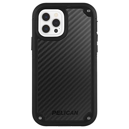 Case-Mate Pelican - Shield Series - Kevlar Hülle für iPhone 12 Pro Max (5G) - 6,4 m Fallschutz - 6,7 Zoll - Schwarz von Case-Mate