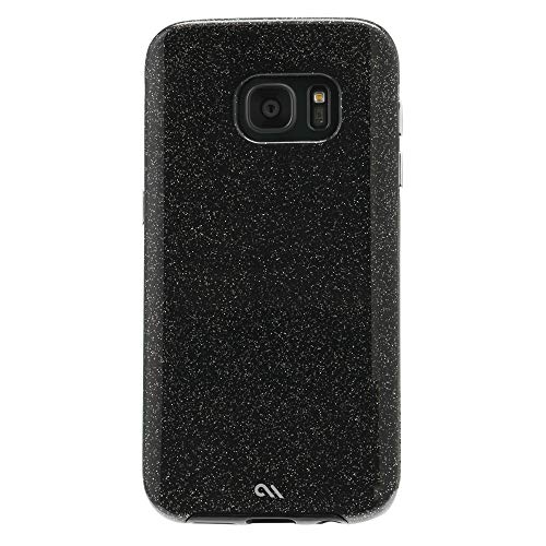 Case-Mate Sheer Glam Case für Samsung Galaxy S7 in schwarz - von Samsung zertifizierte Schutzhülle [Glitzereffekt | Hybrid | Stoßfester TPU-Bumper] - CM034098 von Case-Mate