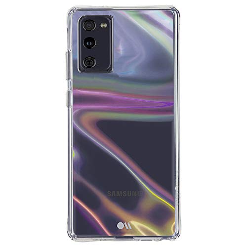 Case-Mate - Soap Bubble Schutzhülle für Samsung Galaxy S20 FE 5G (Fan Edition) - 16,5 cm (6,5 Zoll) - irisierender Swirl von Case-Mate