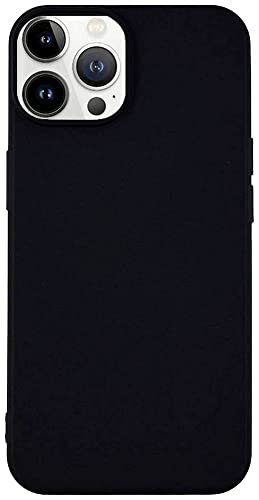 JT Berlin BackCase Pankow Soft Silikon Hülle kompatibel mit Apple iPhone 14 Pro [Flexibles TPU Cover, Wireless-Charging kompatible Schutzhülle, Verstärkte Ecken] schwarz von Case-Mate