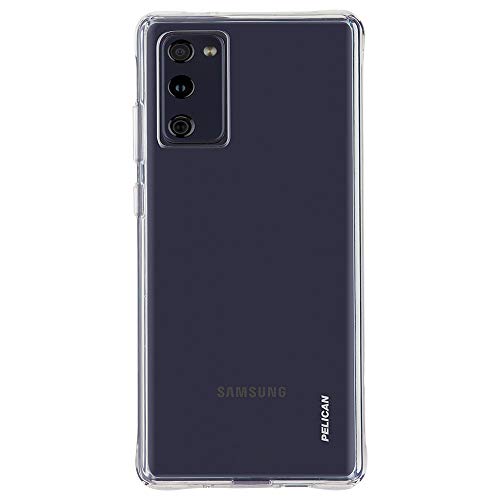 Pelican Adventurer Series – Samsung Galaxy S20 FE Hülle [kabelloses Laden kompatibel] rutschfeste, schlanke, robuste Handyhülle mit Anti-Gelb [3 m Fallschutz] Samsung S20 FE 5G Hülle – transparent von Pelican