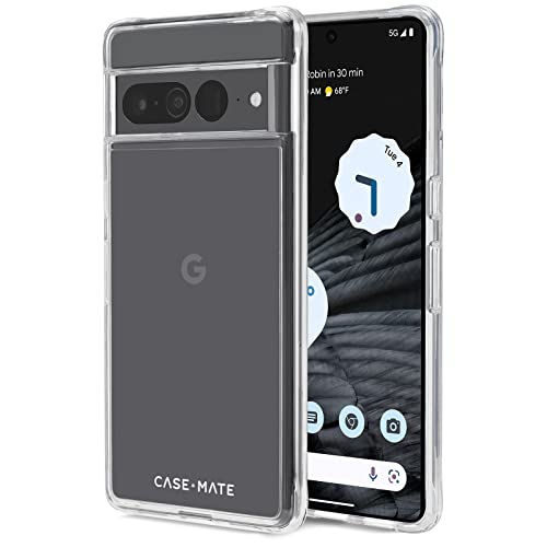 case-mate Tough Clear Case Schutzhülle für Google Pixel 7 Pro Hülle Transparent (Durchsichtige Pixel 7 Pro Hülle | 3 m Fallschutz | Made for Google Pixel Zertifiziert) - Transparent von Case-Mate