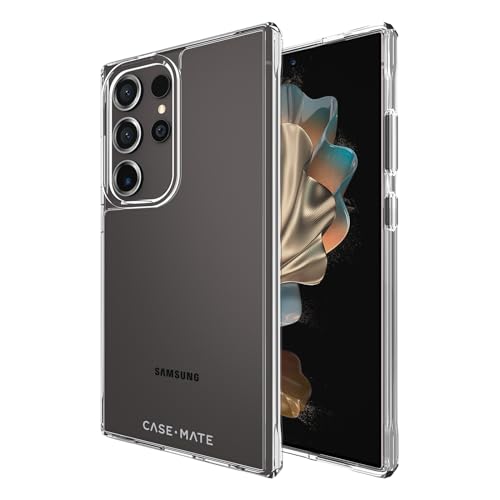 case-mate Tough Clear Case Schutzhülle für Samsung Galaxy S24 Ultra Hülle (Stoßfestes Galaxy S24 Ultra Case, Anti-Kratzer, Fallschutz bis zu 3 Meter) - Transparent von Case-Mate