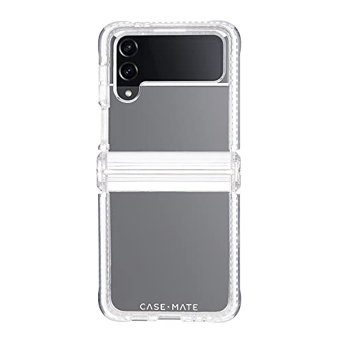 case-mate Tough Clear Plus Case Schutzhülle für Samsung Galaxy Z Flip4 Hülle Durchsichtig [Stoßfest | Umweltbewusst | Recyceltes Material | Anti-Kratzer | Fallschutz bis zu 4,5 m] - Transparent von Case-Mate