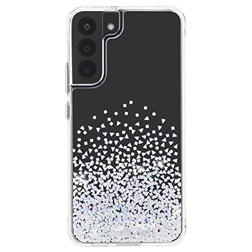 case-mate Twinkle Ombre Case Schutzhülle kompatibel mit Samsung Galaxy S22+ Plus Hülle Glitzer [Umweltbewusste Verpackung | Recycletes Material | Designed for Samsung | 3 m Fallschutz] - Diamond von Case-Mate