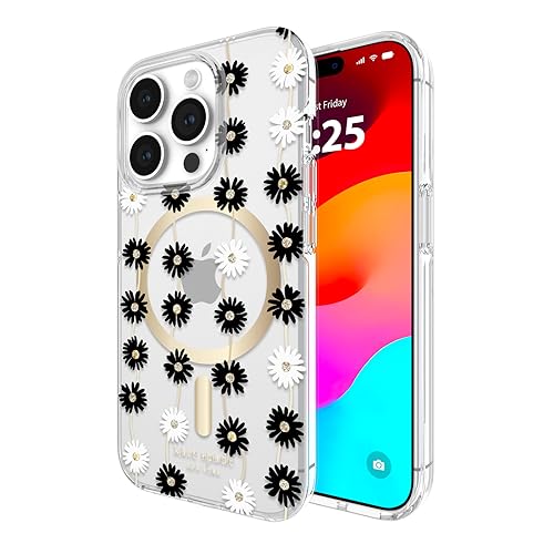iPhone 15 Pro Hülle, Kompatibel mit Mag Safe - Daisy Chain von Kate Spade New York