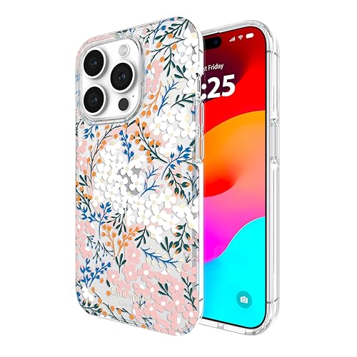 iPhone 15 Pro Hülle, Kompatibel mit Mag Safe - Multi Floral Rose and Pacific Green iPhone 15 Pro Hülle, Kompatibel mit Mag Safe - Multi Floral Rose and Pacific Green von Case-Mate