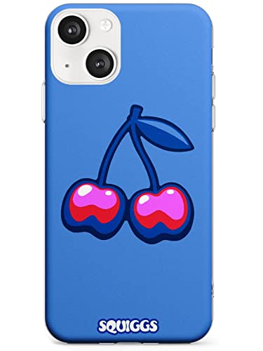 Cherry Bomb Slim Phone Case for iPhone 13 Mini | Clear Silicone TPU Protective Lightweight Ultra Thin Cover Pattern Printed | von Case Warehouse