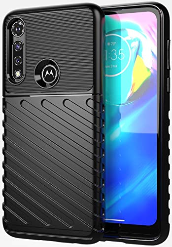 Case2go – Handyhülle kompatibel mit Motorola Moto G8 – TPU Cover – Schwarz von Case2go