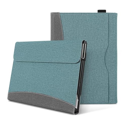 Case2go - Hülle kompatibel mit Microsoft Surface Pro 4/5/6/7 - Tablet-Hüllen - TPU Tablet Case Schutzhülle - Blau von Case2go