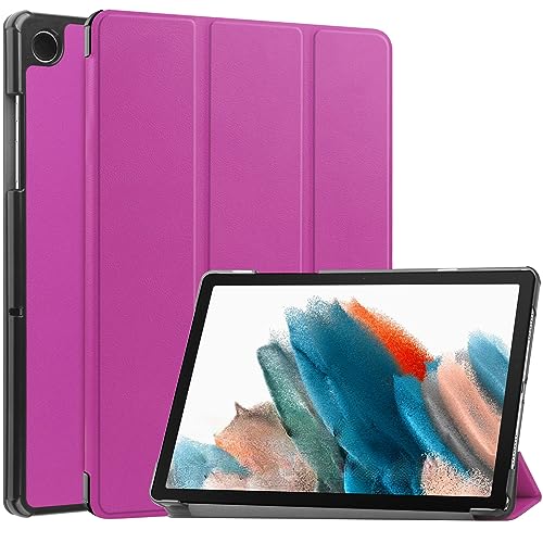 Case2go - Hülle kompatibel mit Samsung Galaxy Tab A9 Plus (2023) 11 Zoll - Auto/Wake-Funktion - Kunstleder Tablet Case Schutzhülle - Lila von Case2go