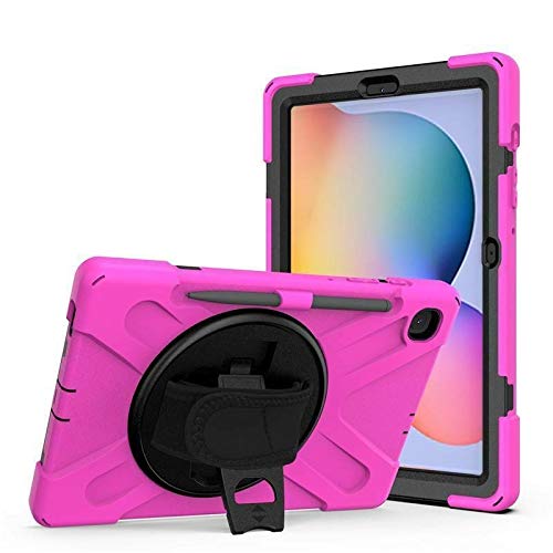 Case2go - Hülle kompatibel mit Samsung Galaxy Tab S7 11.0 (2020) - Mit Stifthalter - Plastik Tablet Case Schutzhülle - Magenta von Case2go