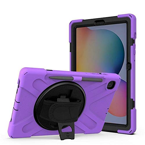 Case2go - Hülle kompatibel mit Samsung Galaxy Tab S7 Plus (2020) - Mit Stifthalter - Plastik Tablet Case Schutzhülle - Lila von Case2go