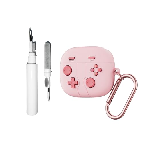 3-in-1-Schutzhülle von CaseGame mit Schlüsselanhänger und Reinigungsset, weiches Silikon, Cartoon-3D-Spielkonsole, stoßfeste Schutzhülle für Damen und Herren 3-in-1-Schutzhülle von CaseGame mit Schlüsselanhänger und Reinigungsset, weiches Silikon, Cartoon-3D-Spielkonsole, stoßfeste Schutzhülle für Damen und Herren von CaseGame