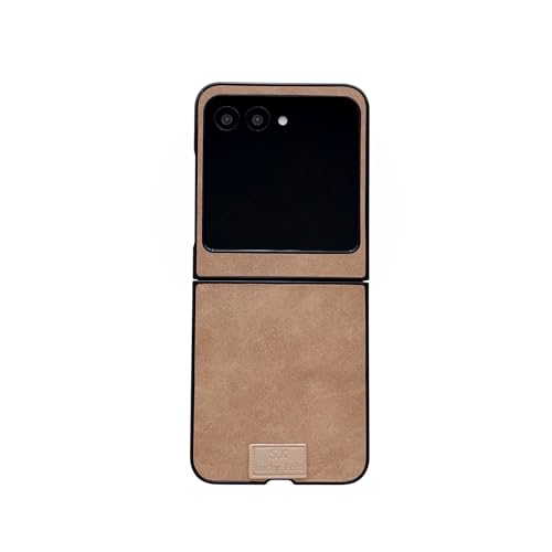 CaseGame Klassische Schutzhülle, kompatibel mit Motorola Razr 50, Vintage-Holztextur, Leder, ultradünn, stoßfest, Schutzhülle für Razr 50, für Damen und Herren, Schwarz CaseGame Klassische Schutzhülle, kompatibel mit Motorola Razr 50, Vintage-Holztextur, Leder, ultradünn, stoßfest, Schutzhülle für Razr 50, für Damen und Herren, Schwarz von CaseGame