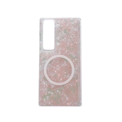 CaseGame Magnetische Schutzhülle, kompatibel mit Samsung Galaxy Z Fold 7, transparent, luxuriös, funkelnd, perlmuttfarben, stoßfest, Schutz für Galaxy Z Fold 7 für Frauen CaseGame Magnetische Schutzhülle, kompatibel mit Samsung Galaxy Z Fold 7, transparent, luxuriös, funkelnd, perlmuttfarben, stoßfest, Schutz für Galaxy Z Fold 7 für Frauen von CaseGame