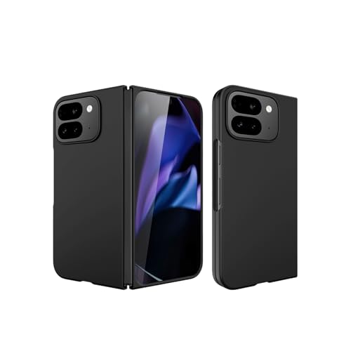 CaseGame Schutzhülle kompatibel mit Google Pixel 10 Pro Fold mit Displayschutzfolie, hartes Polycarbonat, glatt, ultradünn, stoßfest, Schutzhülle für Pixel 10 Pro, für Damen und Herren, Schwarz CaseGame Schutzhülle kompatibel mit Google Pixel 10 Pro Fold mit Displayschutzfolie, hartes Polycarbonat, glatt, ultradünn, stoßfest, Schutzhülle für Pixel 10 Pro, für Damen und Herren, Schwarz von CaseGame