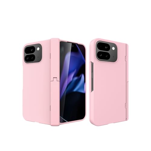 CaseGame Schutzhülle kompatibel mit Google Pixel 10 Pro Fold mit Displayschutzfolie und Ständer, hartes Polycarbonat, glatt, ultradünn, stoßfest, für Pixel 10 Pro, faltbar, für Damen und Herren, Rosa CaseGame Schutzhülle kompatibel mit Google Pixel 10 Pro Fold mit Displayschutzfolie und Ständer, hartes Polycarbonat, glatt, ultradünn, stoßfest, für Pixel 10 Pro, faltbar, für Damen und Herren, Rosa von CaseGame