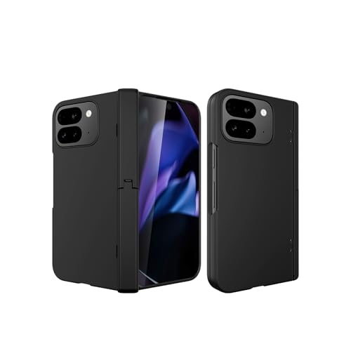 CaseGame Schutzhülle kompatibel mit Google Pixel 10 Pro Fold mit Displayschutzfolie und Ständer, hartes Polycarbonat, glatt, ultradünn, stoßfest, für Pixel 10 Pro, für Damen und Herren, Schwarz CaseGame Schutzhülle kompatibel mit Google Pixel 10 Pro Fold mit Displayschutzfolie und Ständer, hartes Polycarbonat, glatt, ultradünn, stoßfest, für Pixel 10 Pro, für Damen und Herren, Schwarz von CaseGame
