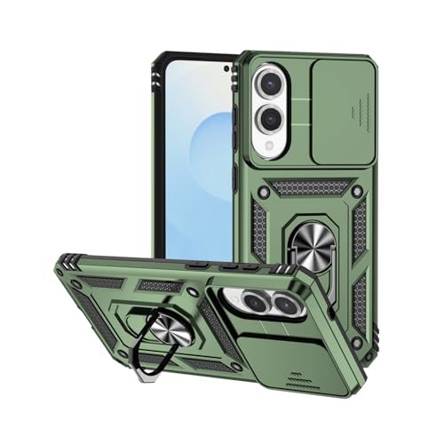 CaseGame Schutzhülle kompatibel mit Samsung Galaxy S25 Edge mit Schiebe-Kamera-Abdeckung und Ringständer, Militärqualität, strapazierfähig, stoßfest, für Galaxy S25 Edge, für Damen und Herren CaseGame Schutzhülle kompatibel mit Samsung Galaxy S25 Edge mit Schiebe-Kamera-Abdeckung und Ringständer, Militärqualität, strapazierfähig, stoßfest, für Galaxy S25 Edge, für Damen und Herren von CaseGame