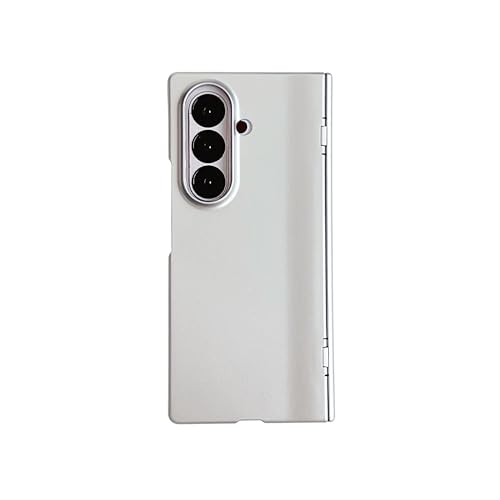 CaseGame Schutzhülle kompatibel mit Samsung Galaxy Z Fold 6 mit Displayschutzfolie auf der Vorderseite, hartes Polycarbonat, dünn, stoßfest, Schutzhülle für Z Fold 6, für Damen, Herren, Freunde, Weiß CaseGame Schutzhülle kompatibel mit Samsung Galaxy Z Fold 6 mit Displayschutzfolie auf der Vorderseite, hartes Polycarbonat, dünn, stoßfest, Schutzhülle für Z Fold 6, für Damen, Herren, Freunde, Weiß von CaseGame