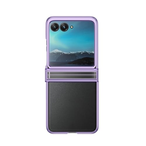 CaseGame Transparente Schutzhülle, kompatibel mit Motorola Razr 60, galvanisierter Rand, hartes Polycarbonat, dünn, kratzfest, stoßfest, Schutzhülle für Razr 60, für Damen, Herren, Freunde CaseGame Transparente Schutzhülle, kompatibel mit Motorola Razr 60, galvanisierter Rand, hartes Polycarbonat, dünn, kratzfest, stoßfest, Schutzhülle für Razr 60, für Damen, Herren, Freunde von CaseGame