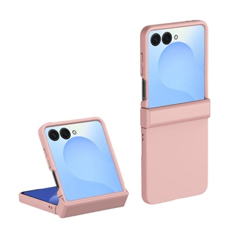 Schutzhülle kompatibel mit Samsung Galaxy Z Flip 7, hartes Polycarbonat, ultradünn, kratzfest, stoßfest, flexibel, faltbar, Schutzhülle für Z Flip 7, für Damen und Herren, Rosa Schutzhülle kompatibel mit Samsung Galaxy Z Flip 7, hartes Polycarbonat, ultradünn, kratzfest, stoßfest, flexibel, faltbar, Schutzhülle für Z Flip 7, für Damen und Herren, Rosa von CaseGame