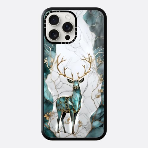 CaseWise für iPhone 16 Plus Hülle mit dem Bild Abstrakte Hirsch-Kintsugi-Kunst, Handyhülle kompatibel mit MagSafe, Stoßfest, Einzigartiges Abstract-Design in Schwarz CaseWise für iPhone 16 Plus Hülle mit dem Bild Abstrakte Hirsch-Kintsugi-Kunst, Handyhülle kompatibel mit MagSafe, Stoßfest, Einzigartiges Abstract-Design in Schwarz von CaseWise