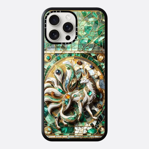CaseWise für iPhone 16 Pro Max Hülle mit dem Bild Neunschwänziger Fuchs Kitsune, Stoßsichere und Anti-Kratz Handyhülle kompatibel mit MagSafe, gestaltet von Pixaverse CaseWise für iPhone 16 Pro Max Hülle mit dem Bild Neunschwänziger Fuchs Kitsune, Stoßsichere und Anti-Kratz Handyhülle kompatibel mit MagSafe, gestaltet von Pixaverse von CaseWise