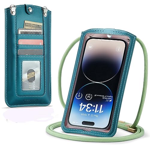 Casecond Handytasche zum Umhängen Universal Handy Tasche Kleine Umhängetasche Damen mit Handykette für iPhone 14 13 12 11 Pro Max XR Samsung Z Flip 4 S23 Ultra Plus Xiaomi Redmi Bis zu 7.3" Grün Casecond Handytasche zum Umhängen Universal Handy Tasche Kleine Umhängetasche Damen mit Handykette für iPhone 14 13 12 11 Pro Max XR Samsung Z Flip 4 S23 Ultra Plus Xiaomi Redmi Bis zu 7.3" Grün von Casecond