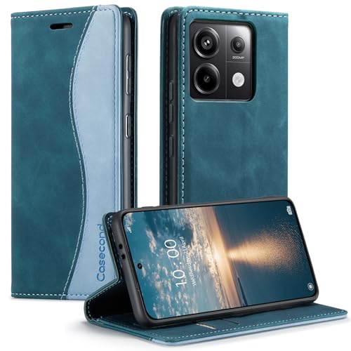 Casecond für Xiaomi Redmi Note 13 Pro 4G Hülle Handyhülle Leder Flip Case Magnet Magnetisch Klappbar Klapphülle Wallet Tasche Wallet Tasche Lederhülle RFID Schutzhülle Blaugrün Casecond für Xiaomi Redmi Note 13 Pro 4G Hülle Handyhülle Leder Flip Case Magnet Magnetisch Klappbar Klapphülle Wallet Tasche Wallet Tasche Lederhülle RFID Schutzhülle Blaugrün von Casecond