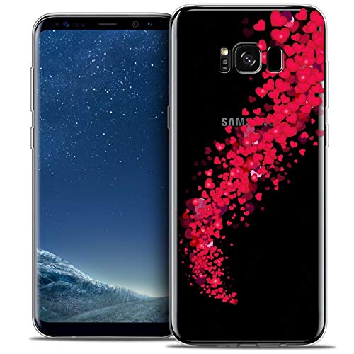 Caseink - Hülle Schutzhülle Case Für Samsung Galaxy S8 (G950) [Crystal Gel Motif HD Kollektion Love Saint Valentin Design Tornado - Flexibel - Ultra dünn - Gedruckt in Frankreich] von Caseink