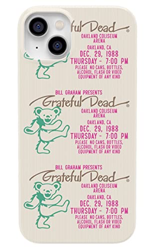 Casely Handyhülle für iPhone 14 Plus | Miracle Ticket | Grateful Dead Vintage Hülle | Kompatibel mit MagSafe/Hülle für 14 Plus von Casely